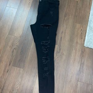 AE DREAM RIPPED HIGHEST WAIST JEGGING